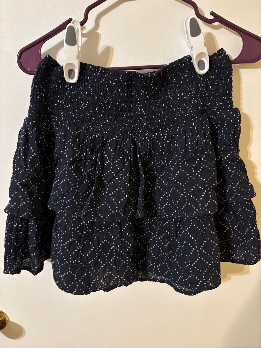 Universal Thread Navy Blue Dot Blouse—make offer!